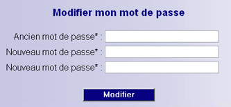 illustration Modifier mon mot de passe