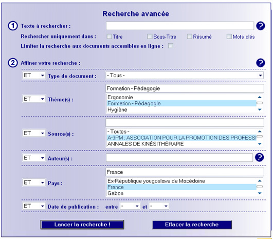 illustration Recherche Avancée